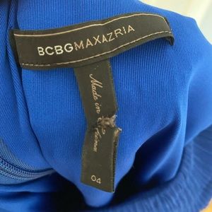 BCBG Maz Azaria Blue Dress size 4